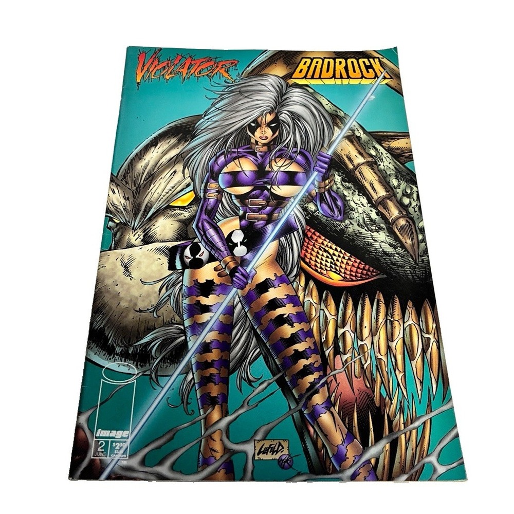 Image Comics Violator vs. Badrock #2 (1994) Jeff Hartley Artist/Writer